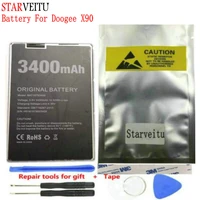 original battery for doogee x90 3400mah mobile phone rechargeable li ion batteries with tracking number