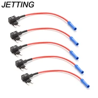 5pcs new hot sale car auto add a circuit fuse tap adapter standard car fuse adapter