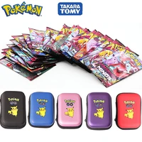 album pokemon 50 capacity cards holder album notebook hard case card holder for pokemon pikachu board game cards book holder