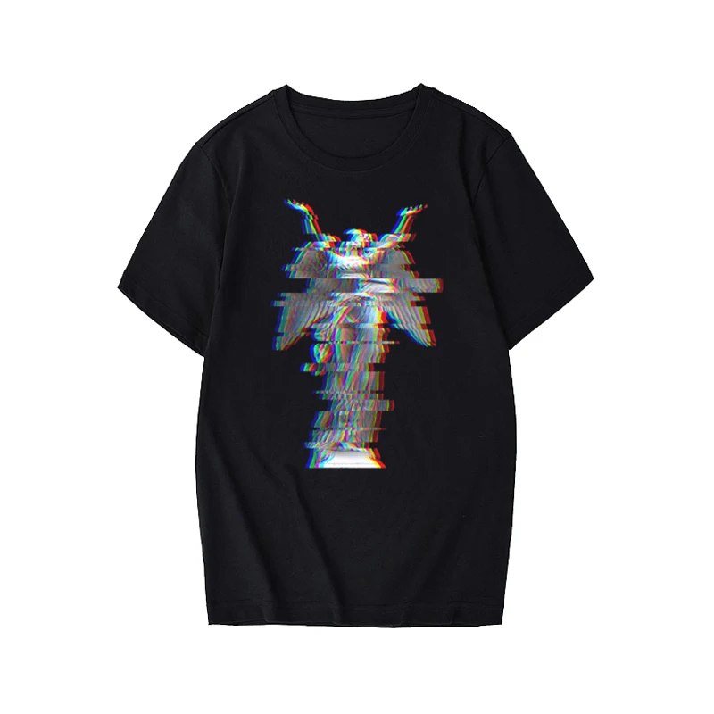 Давид микеланжело мужская футболка Летняя короткий рукав принт жевательный принт забавная Harajuku футболка Топы Мужская футболка уличная одежда