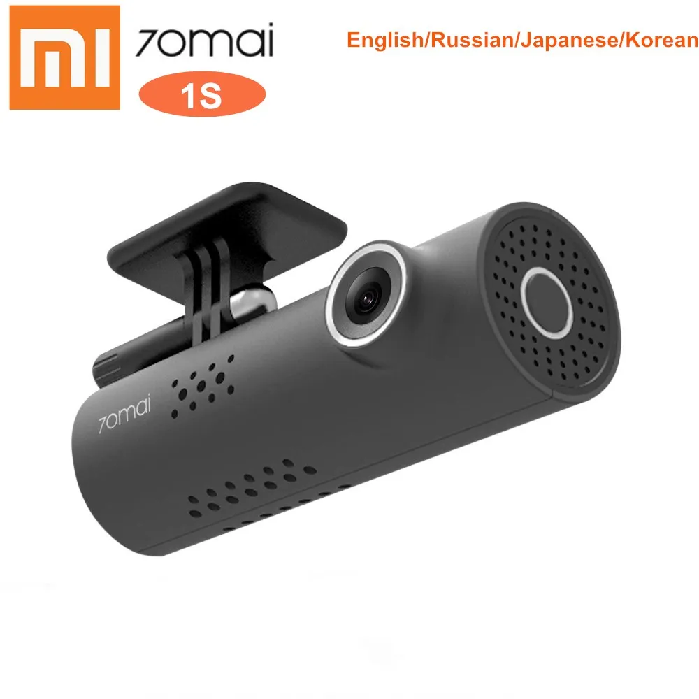 Xiaomi 70mai Dash Cam 1S беспроводной WiFi DVR с 130 градусов 1920X1080 P Full HD ночная версия g-сенсор
