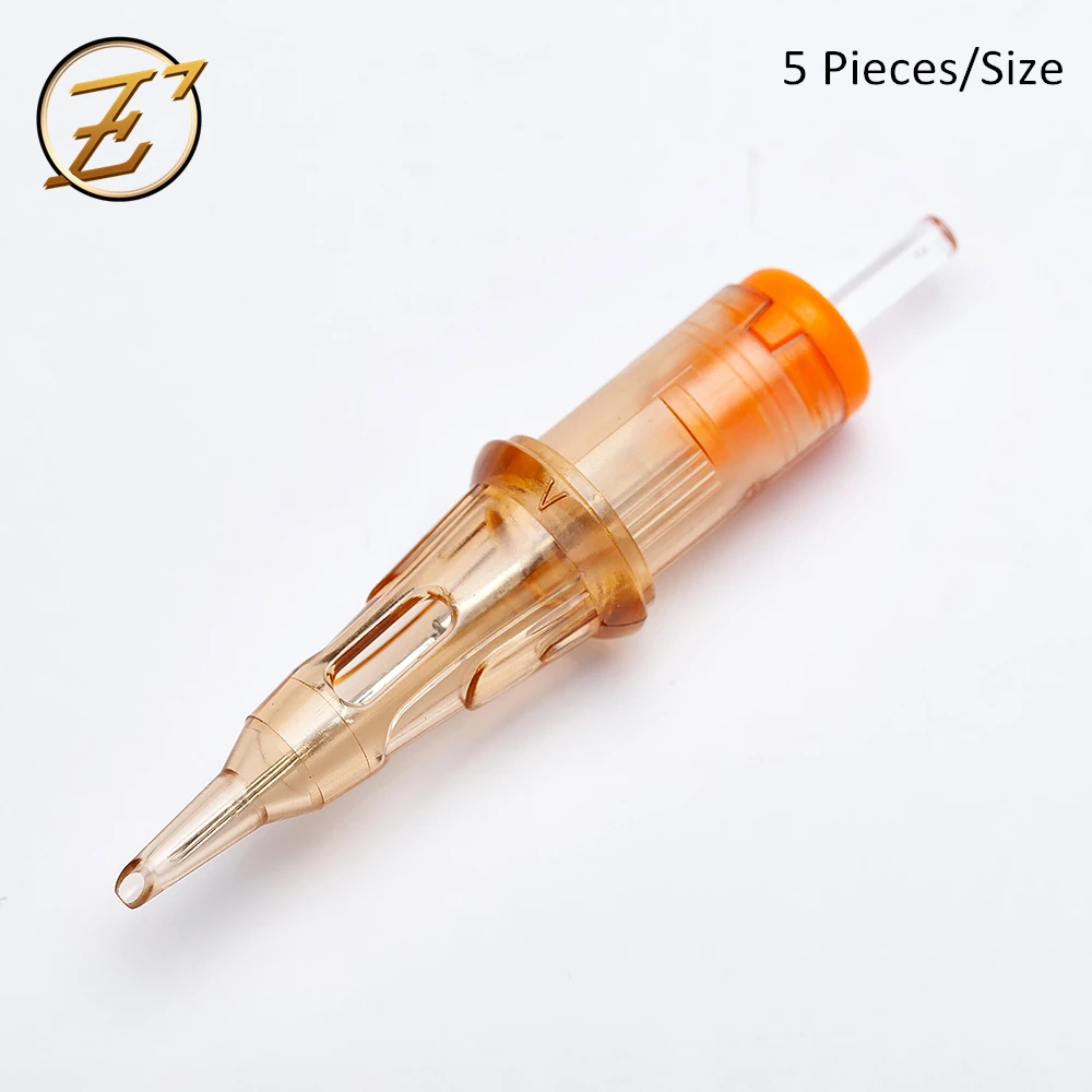 EZ V System Tattoo Cartridge Needles Liner Shader Elastic Membrane for Rotary Machine 5 Pieces Simple Package | Красота и здоровье