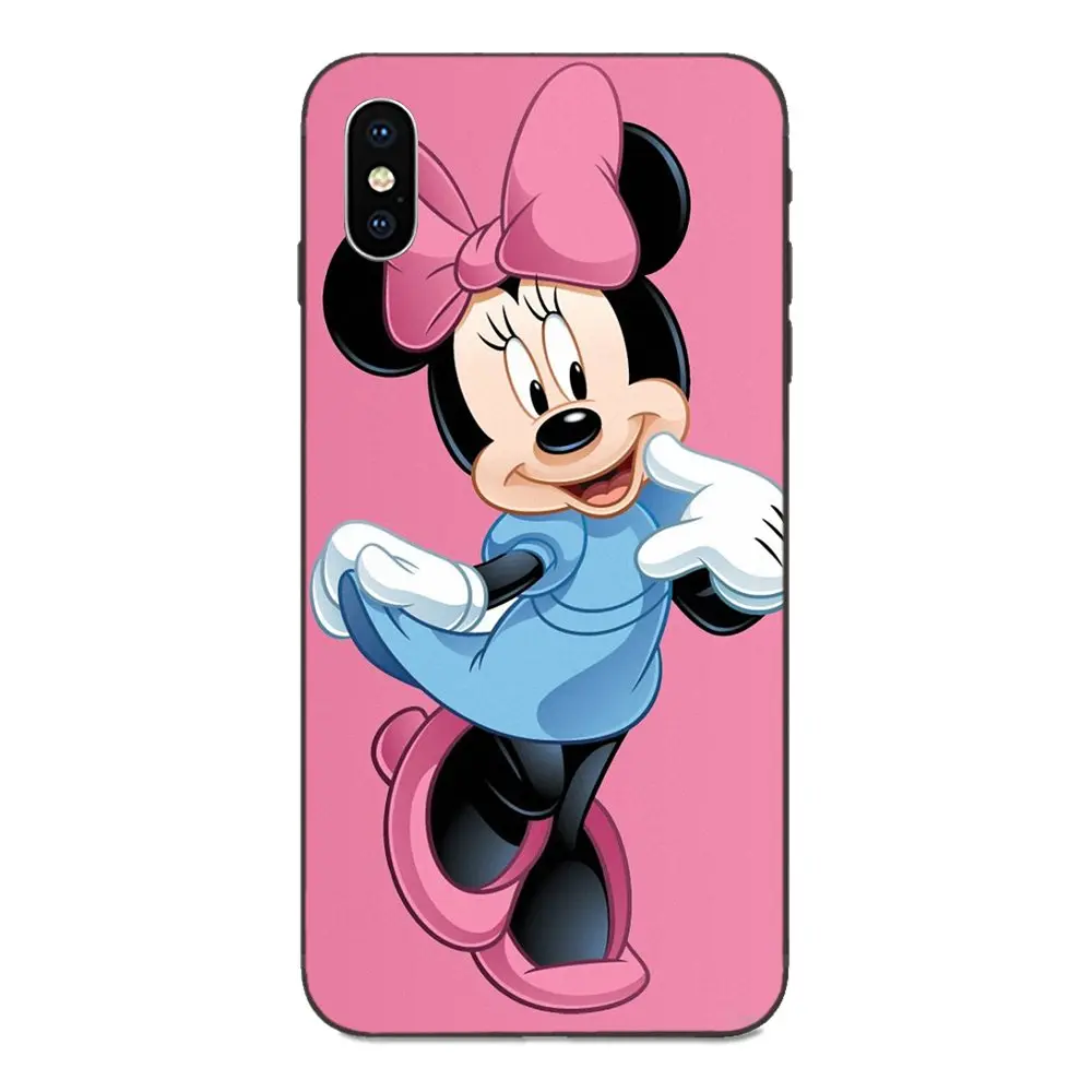 as picture Красивая Минни Мышь Стиль для Galaxy A3 A5 A6 A6s A7 A8 A9 A10 A20E A30 A40 A50 A60 A70 A80 A90 плюс печати чехол для телефона - Цвет: as picture