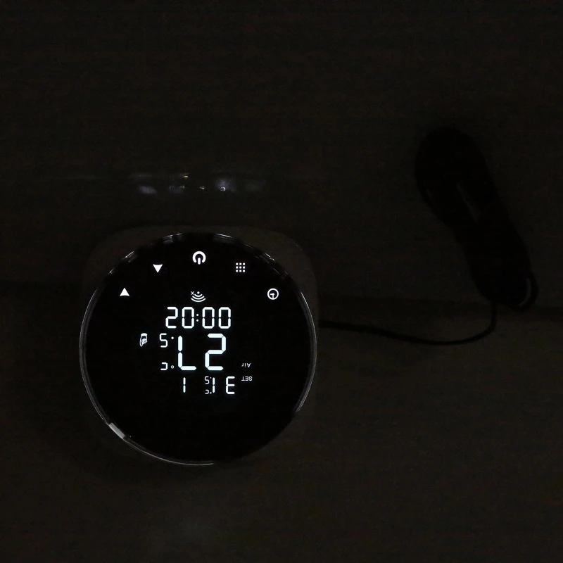 

Smart Wifi Room Thermostat Temperature Controller for Electric Floor Heating Tuya Alexa Voice Phone App Remote Control