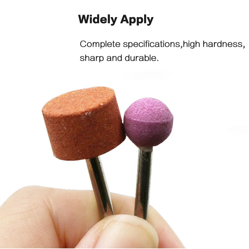 10Pcs Abrasive Mounted Stone Points Electric Grinding Accessories Polishing Head Wheel Tool For Dremel Rotary Power Tools | Инструменты