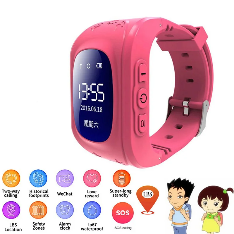 

Детские Смарт-часы Q50, Детские умные часы с GPS-трекером, с функцией защиты от потери, с поддержкой SOS, GPS, SIM-карт, IOS, Android, для мальчиков и девочек