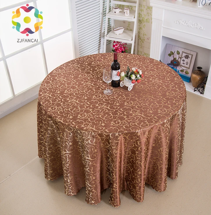 Скатерть для ресторана отеля банкета жаккардовая круглая скатерть может быть