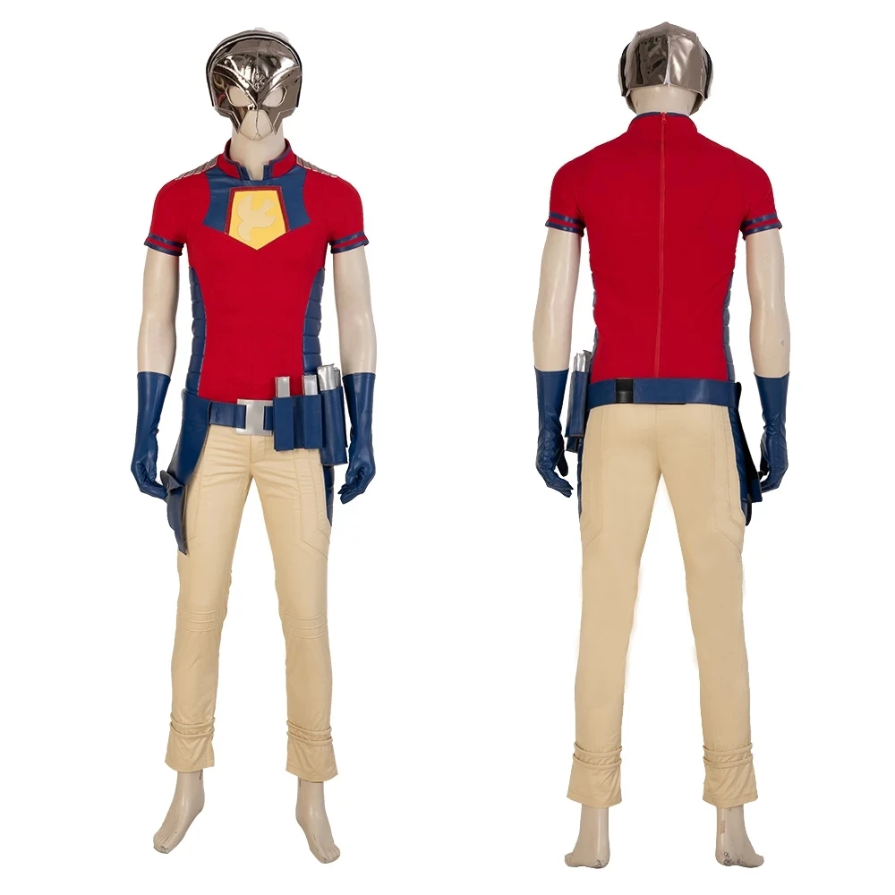 

Косплей-костюм из фильма «Отряд Икс», «миротворец», наряд для Хэллоуина, полный с маской и сапогами, одежда для ролевых игр