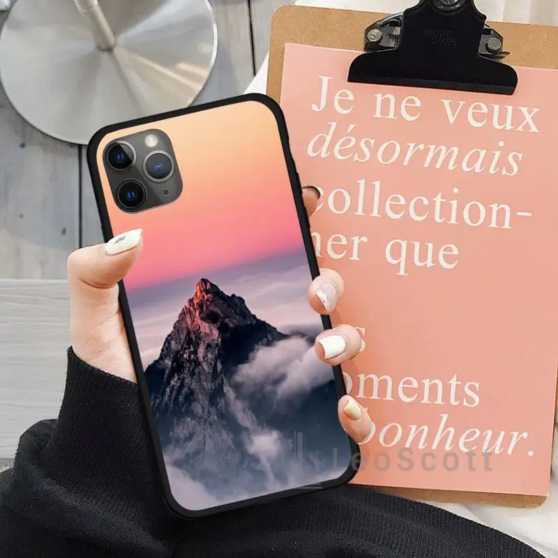 

Alpine landscape Phone Case for iPhone 11 12 mini pro XS MAX 8 7 6 6S Plus X 5S SE 2020 XR