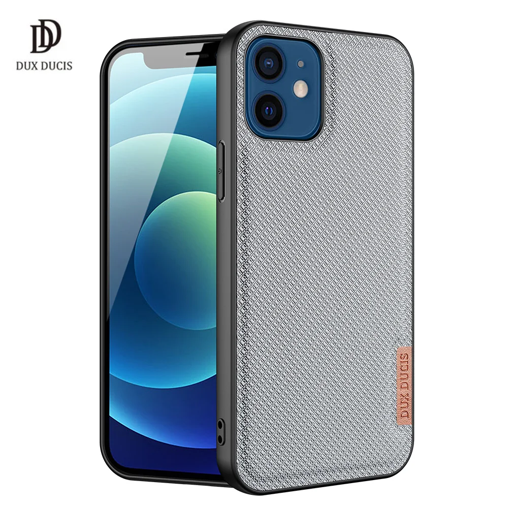 

For iPhone 11 IOS 11 DUX DUCIS Fino Series Luxury Back Case Protecting Case Support Wireless Charging Supper TPU+PC+NYLON