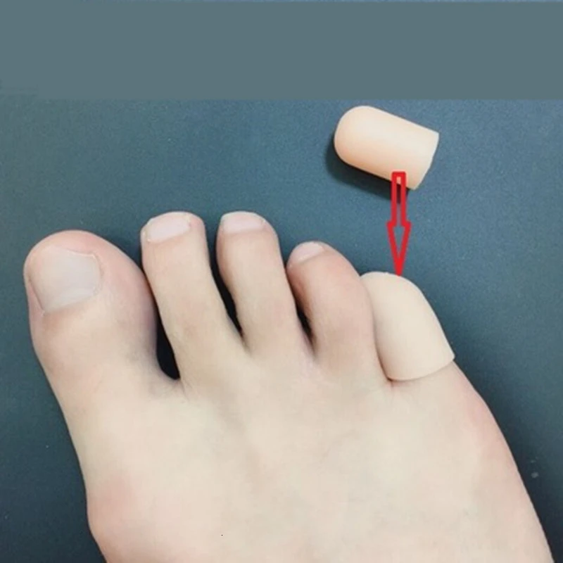5 пар силиконовые гелевые трубки для маленьких пальцев ног|Инструмент ухода за