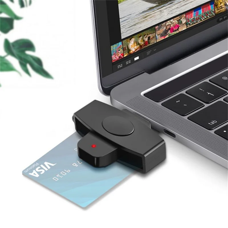 Устройство для чтения смарт-карт USB Type-C EMV электронное устройство карт памяти DNIE