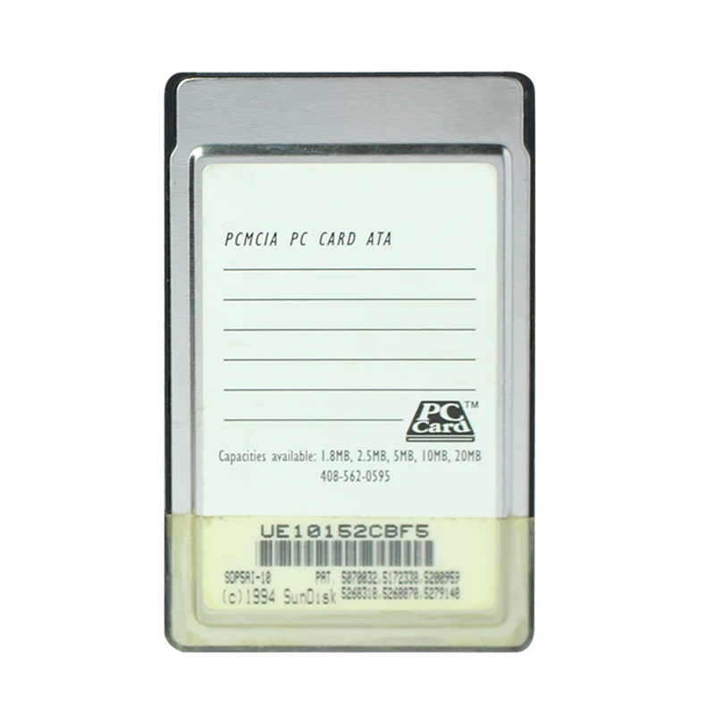 Карта памяти для ПК 10 м промышленное оборудование карта PCMCIA МБ ATA подходит