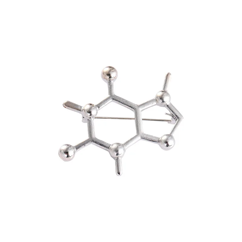

Scientific Design Brooch Chemical Formula Symbol Brooch Chemical Backpack Badge Lapel Pins Gift For People Who Love Science