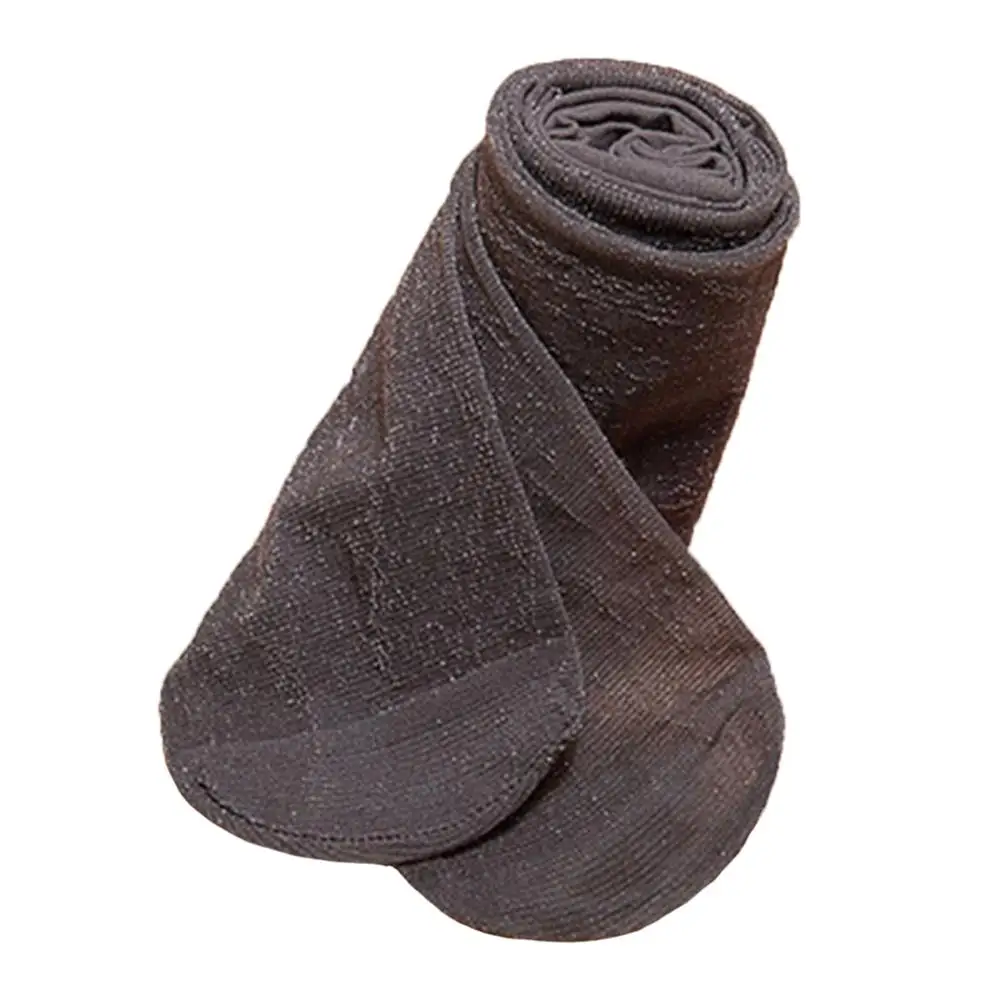 Женские блестящие прозрачные колготки нейлоновые с блестками эластичные |