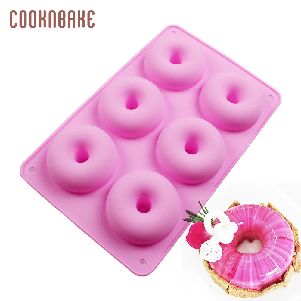 COOKNBAKE Пончик силиконовая фотоформа форма для торта выпечки пончики печенье