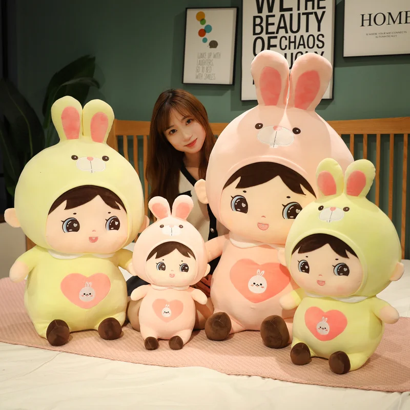 

1 шт., плюшевая кукла-кролик, 45-90 см
