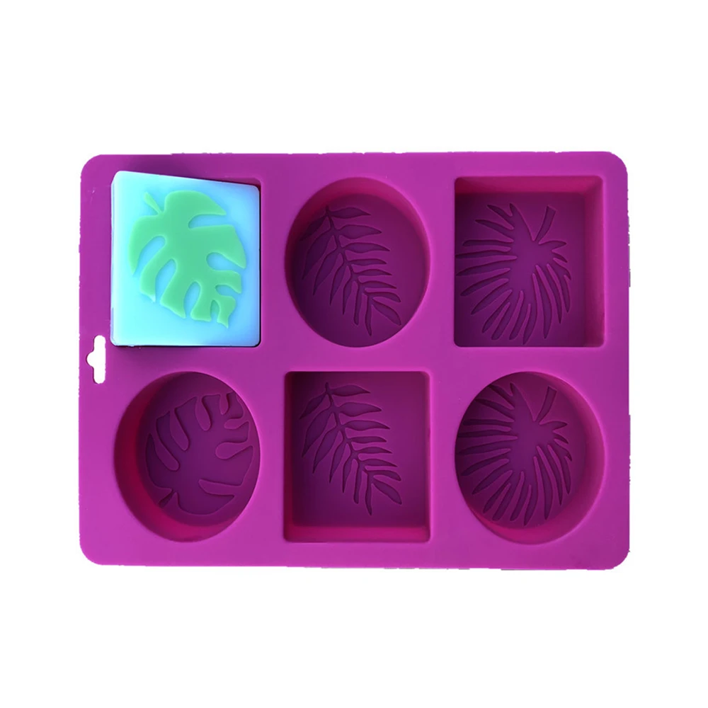 Силиконовая форма для мыла сделай сам изготовления 3D 6 форм овальная зеркальная