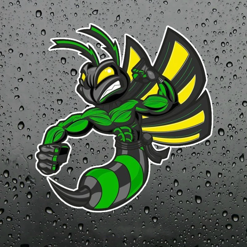 Цветная Автомобильная наклейка DasDecal Hornets водонепроницаемая для ноутбука гитары