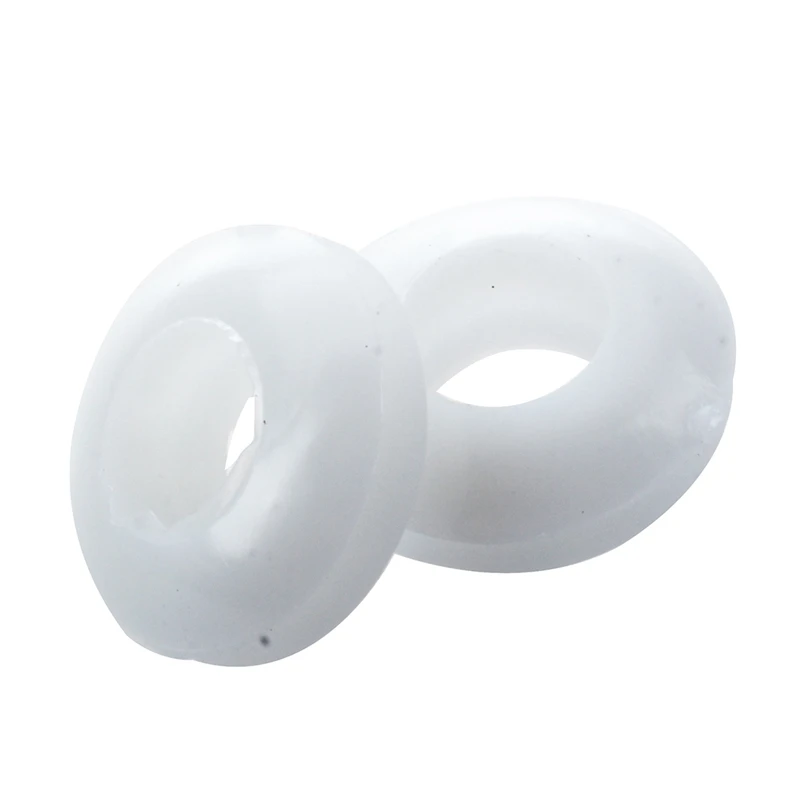 10 шт 8 мм внутренний диаметр износостойкие резиновые прокладки белые |