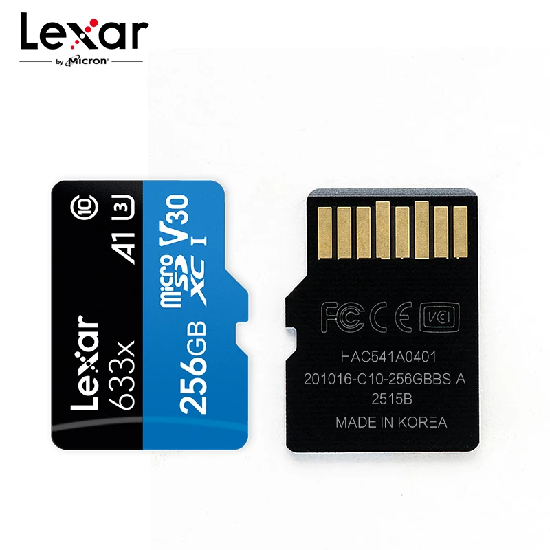 Lexar карта памяти 16 Гб оперативной 32 встроенной 64 ГБ 128 256 512GBtf 95 МБ/с. SDXC/SDHC карты