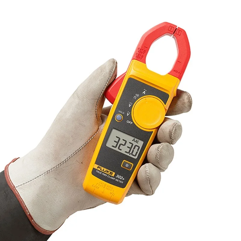 Fluke клещи 302 амперметр мультиметр AC и DC высокая точность автоматический цифровой