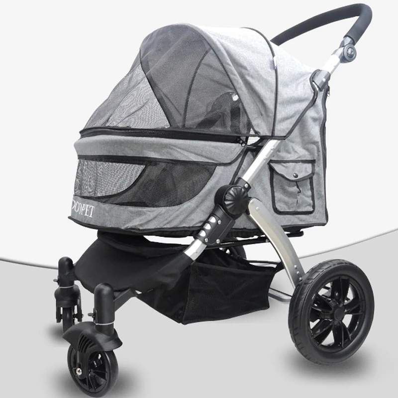 Складная коляска для собак большая креативная дорожная тележка сумка переноски