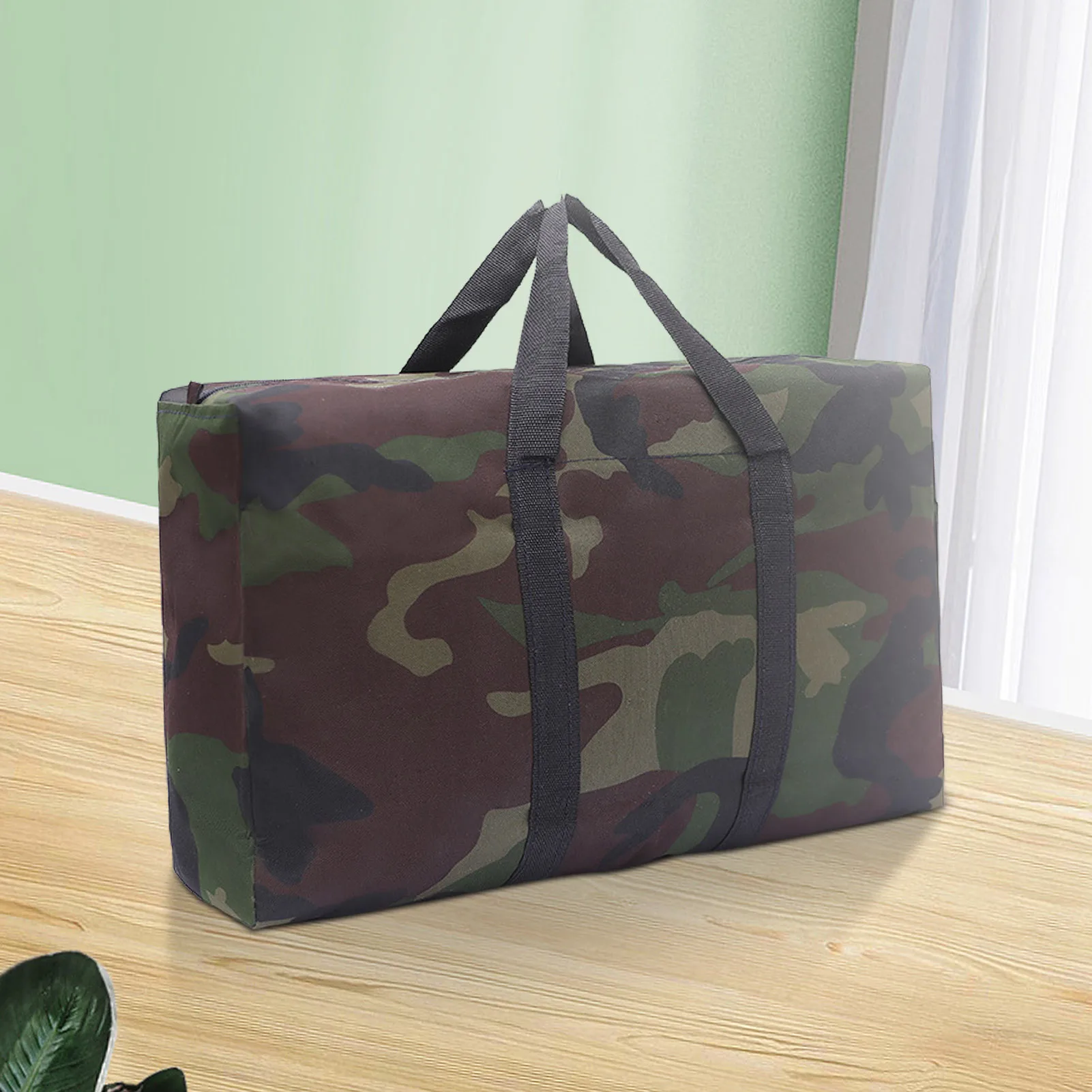 

Вместительная дорожная сумка унисекс для хранения одежды, тонкая портативная Дорожная сумка из ткани Оксфорд на молнии для выходных