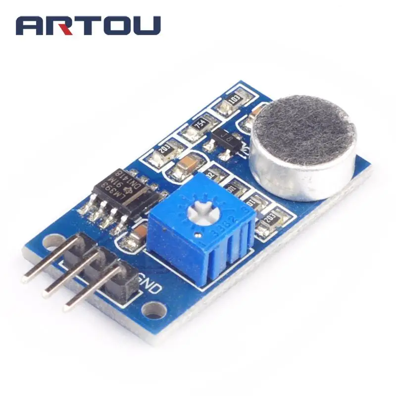 Модуль датчика звукового сигнала микрофона для умного автомобиля 5 шт.|microphone