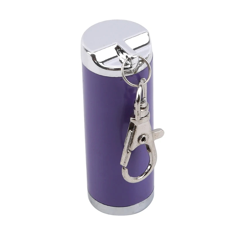 

Multicolor Portable Smoke Pocket Ashtray Car Cigarette Mini Ash Organizer With Keychain Outdoor Beach Useful