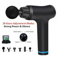 2600 9500rmin muscle massage gun sport therapy massager body relaxation pain relief massager with 2400mah quickly charged