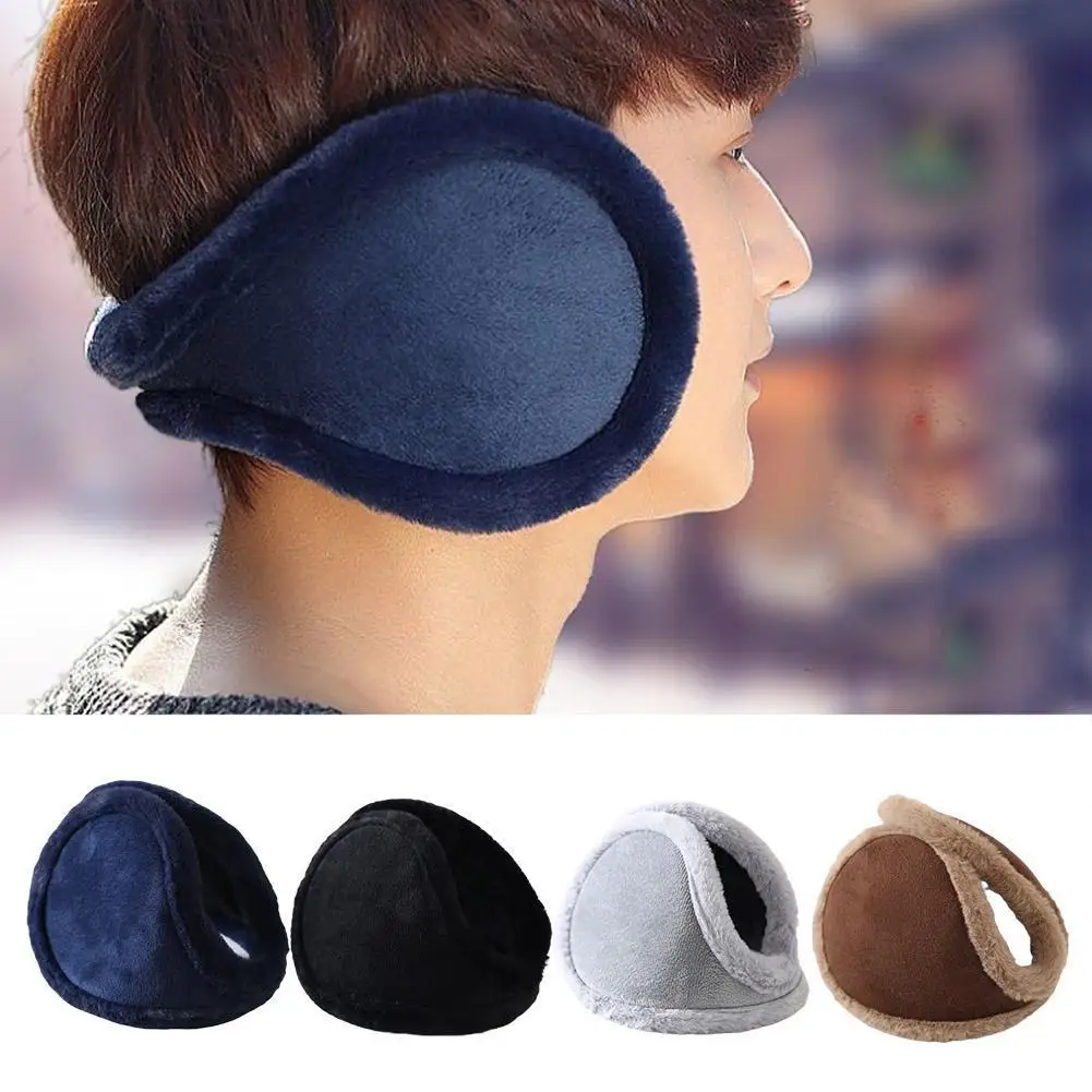 

Зимние теплые наушники, утепленные наушники для верховой езды, утепленные наушники из искусственного кроличьего меха, мужские защитные нау...