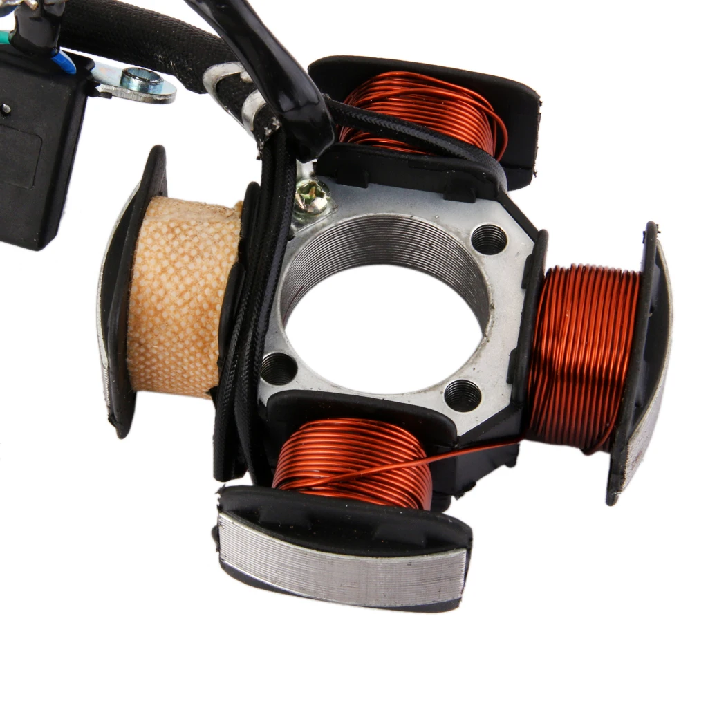 

Stator Magneto Generator 4 Pole Coil For CG125 Scooter Bike-UK SHIPPING