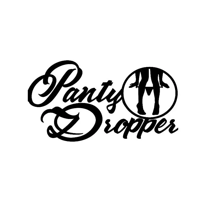 17CM*9.1CM Funny Panty Dropper Vinyl Car Sticker Decal Styling Accessories C15-2836 | Stickers