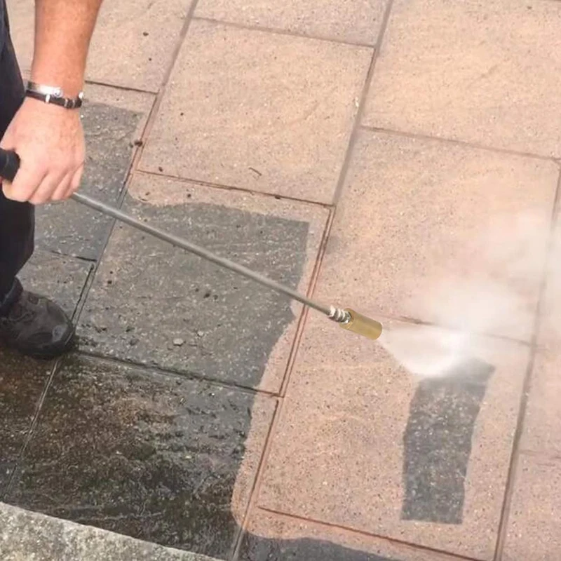 

Pressure Washer Rotating Turbo Nozzle 3600 Psi & 7 Power Washer Spray Nozzle Tips,1/4 Inch 4500 Psi 7-Pack (2.5 Gpm)