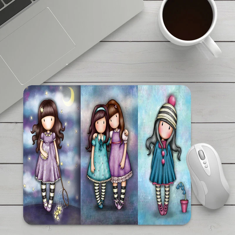 

Gamer Mouse Mats Gaming Mouse Mat Santoro Gorjuss Mousepad PC Gamer Cabinet Desk Protector Mausepad Deskmat Extended Pad Deskpad