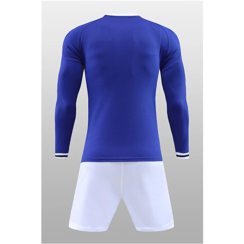 Новая футбольная форма Настраиваемые футбольные майки наборы 2 шт тренировочные