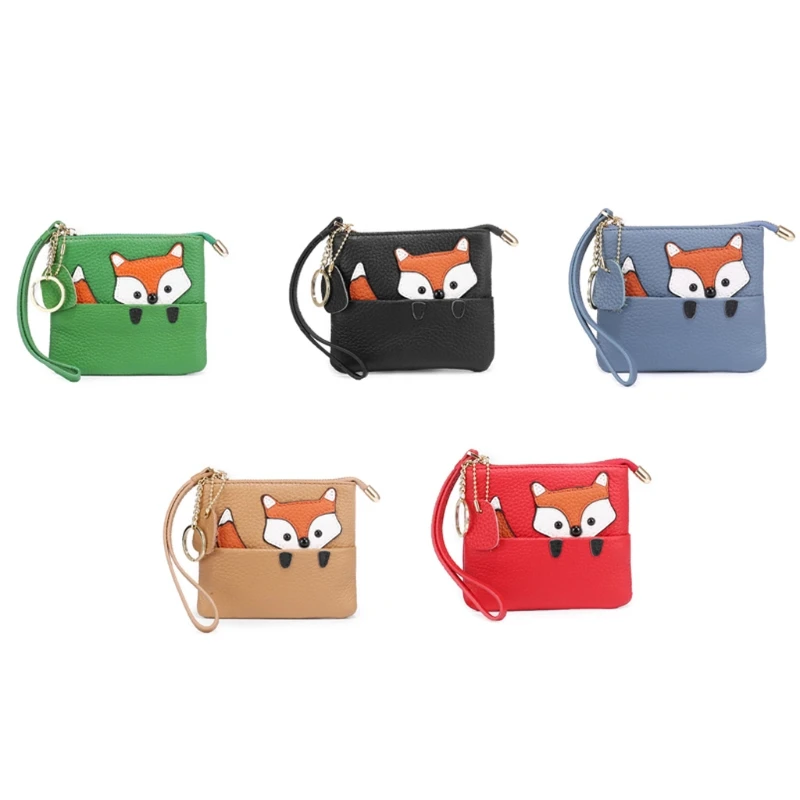 

Women Girl Cute Pattern PU Leather Purse Casual Wallet Coin Money Credit Card Key Holder Zipper Bag