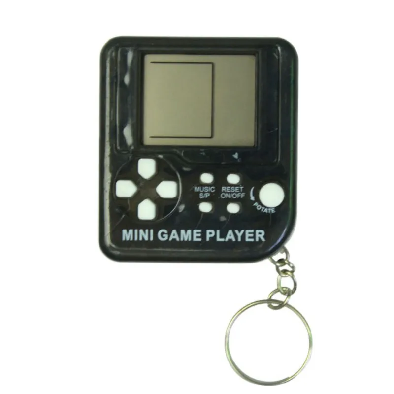 Mini Classic Game Machine Children's Handheld Retro Nostalgic Console With Keychain Tetris Video Games | Электроника