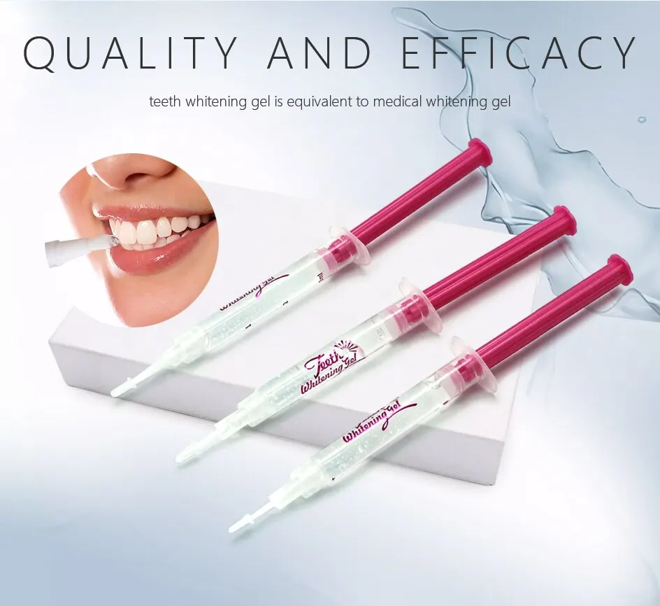 Набор для отбеливания зубов Angelsmile с гелем карбамида пероксида 35% в шприц-рефиллах, система отбеливания зубов, доставка на дом.