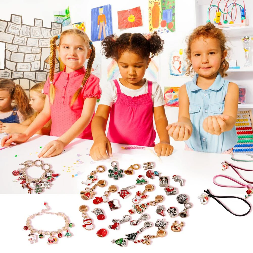 96 шт. смешанные Рождественские Подвески рождественские украшения сделай сам