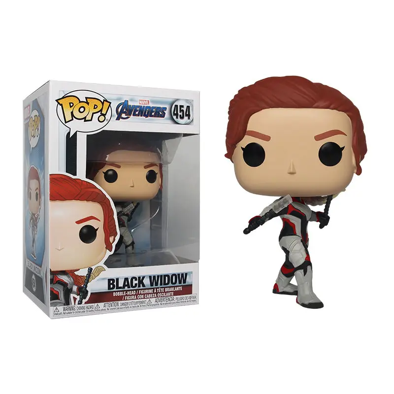 color FUNKO POP Marvel Мстители: эндшпиль танос Тор Человек-паук Халк Стэн ли Железный ПВХ фигурка игрушки для детей Рождественский подарок - Цвет: color