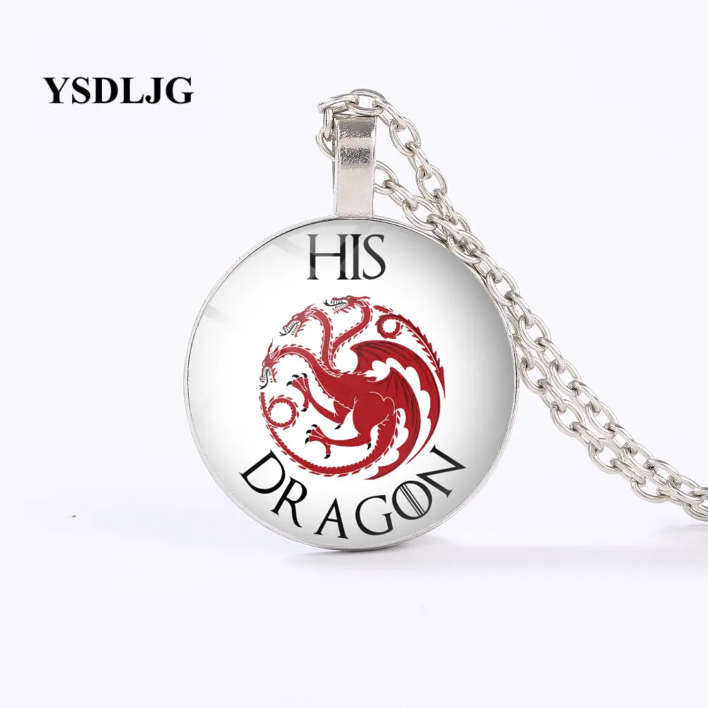 YSDLJG игра ожерелье троны его дракон Khaleesi Дейенерис Таргариен Джон Сноу