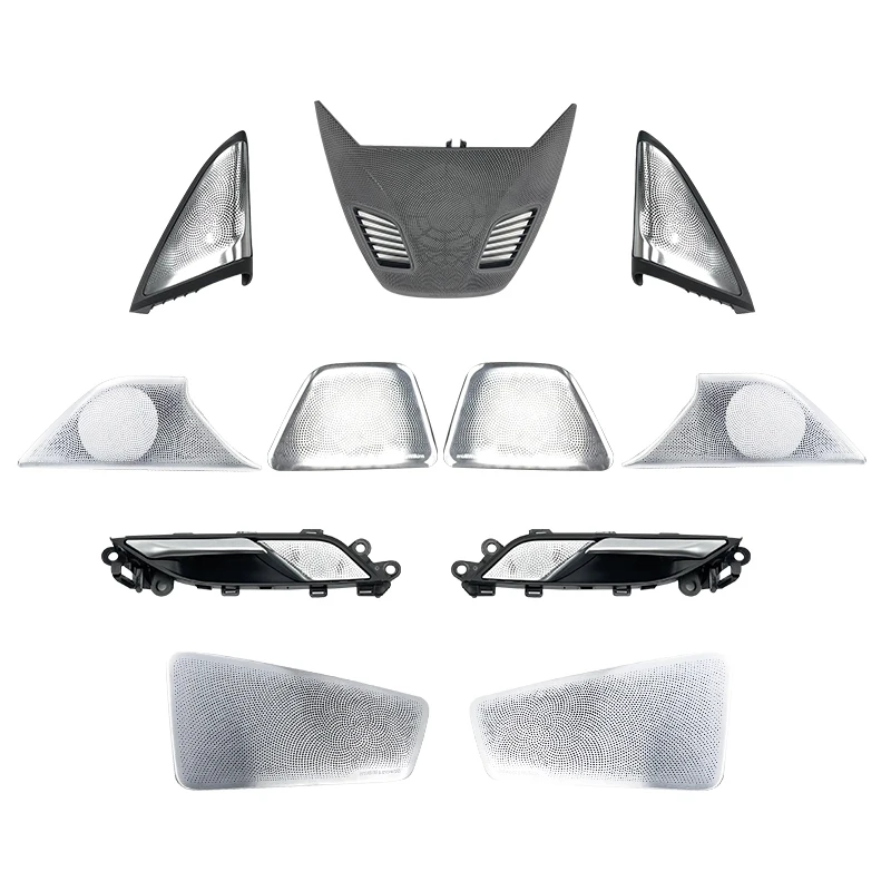 Audio Upgrade Kit For BMW G30 G38 5 Series Tweeter Mid Subwoofer HiFi Music Stereo Horn LED Illuminate Speaker Cover Trim Refit |