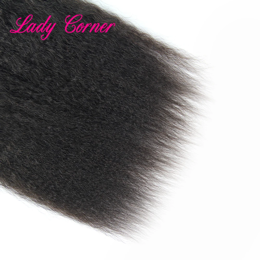 

Lady Corner Kinky Straight Bundles Remy Hair Extensions 30 inch Human Hair Brazilian Hair Weave Bundles 3 Bundles Deal