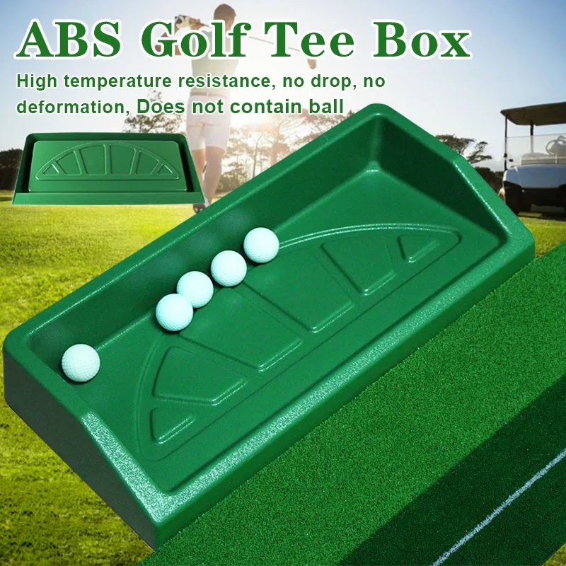 

Golfs Tee Box ABS Golfs оборудование для дальнего действия аксессуары для дальнего действия EDF88