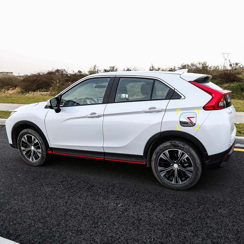 Аксессуары для Mitsubishi Eclipse Cross 2018 2019 украшение автомобиля из АБС пластика|Наклейки