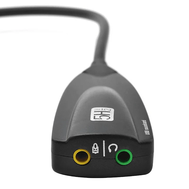 7 1 канальный USB звуковая карта Внешний 3D o адаптер 3 5 мм сплиттер для ПК