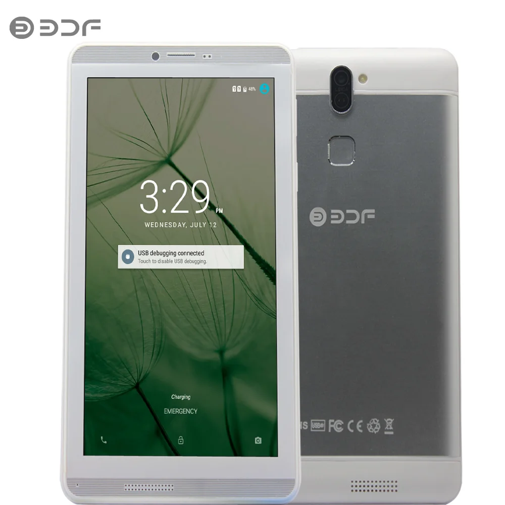 Планшеты BDF 7 дюймов Android 6 0 планшетный ПК четырехъядерный 1 ГБ ОЗУ 16 Гб ПЗУ Bluetooth WiFi