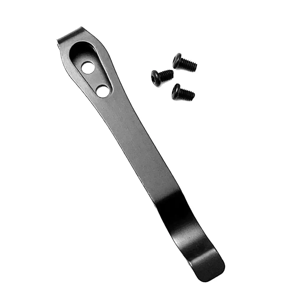 

Tool DIY Accessories Folding Knife Holder Steel Back Clip Pocket Holder Knife Clip Knife Accessories Stainless Steel Back Clip